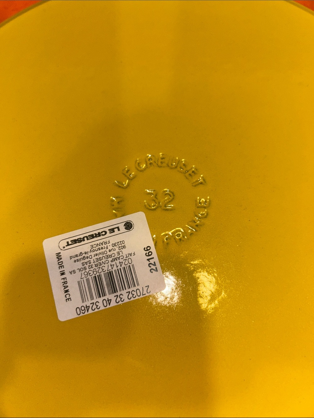 Le Creuset Soleil Cast Iron Skillet With Glass Lid NWT - Picture 8 of 13